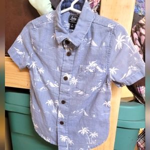Toddler button up